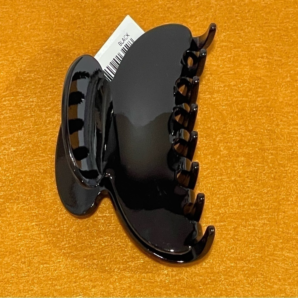 FRANCE LUXE Large 'Couture' Jaw Clip - Black - Sz - 2" x 3 1/2" $ 54 - Picture 4 of 9